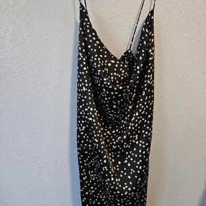 H-m Women's Black and White Dress